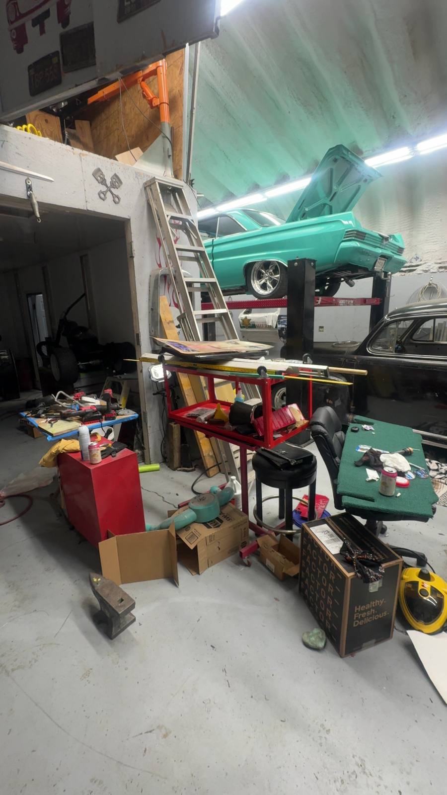 Carter Kustom shop relocation from Brentwood, TN to Kentucky